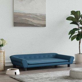 Dog Bed Blue 100x50 x 8.3 " Velvet