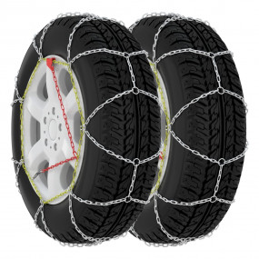Car Tyre Snow Chains 2 pcs 0.35 " KN70