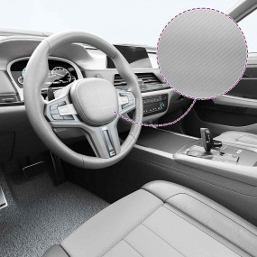 Car Film 4D Silver 39.4x59.1"