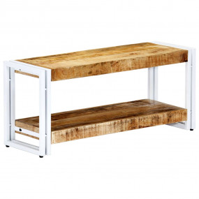 TV Cabinet  90x30x15.7 " Solid Mango Wood