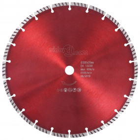 Diamond Cutting Disc with Turbo Steel 11.81 "