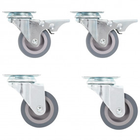 Swivel Casters 4 pcs 1.97 "