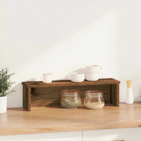 Kitchen Rack Stackable Old Wood 23.6x5.9x6.3" Engineere...
