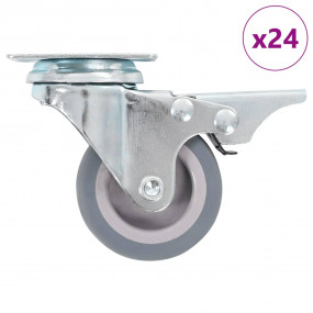 24 pcs Swivel Casters 1.97 " (6x143418)
