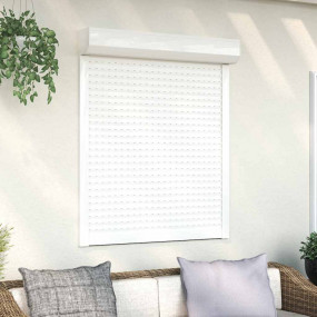 Roller Shutter Aluminum 39.4x51.2" White