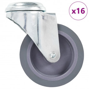 16 pcs Bolt Hole Swivel Casters 2.95 " (4x143424)