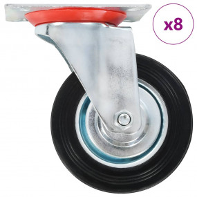 8 pcs Swivel Casters 3.94 " (2x143445)
