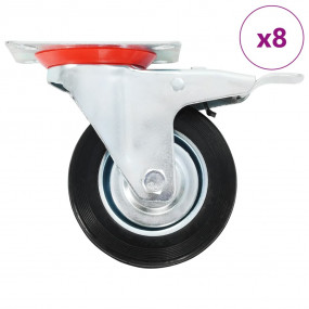 8 pcs Swivel Casters 3.94 " (2x143446)