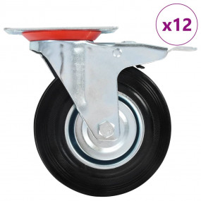 12 pcs Swivel Casters 4.92 " (3x143449)