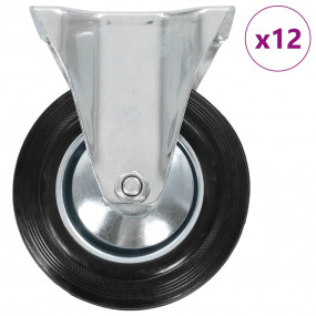 12 pcs Fixed Casters 6.30 " (3x143450)