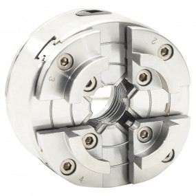 4 Jaw Wood Chuck with M33 Connection Steel Silver 3.78 ...