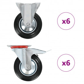 12 pcs Casters 6.30 " (3x143464)