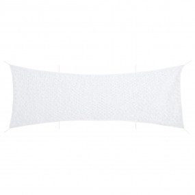 Camouflage Net with Storage Bag 296.5x78.3" White