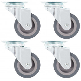 Swivel Casters 4 pcs 1.97 "