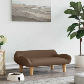 Dog Bed Brown 70x40 x 9.4 " Fabric