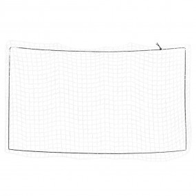 Trailer Net with Elastic Rope White 14.8x8.2' PP