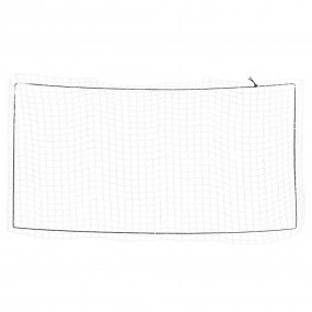 Trailer Net with Elastic Rope White 19.7x9.8' PP