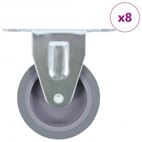 8 pcs Fixed Casters 2.95 " (2x143419)