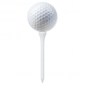 Golf Tees 1000 pcs White 3.27 " Bamboo