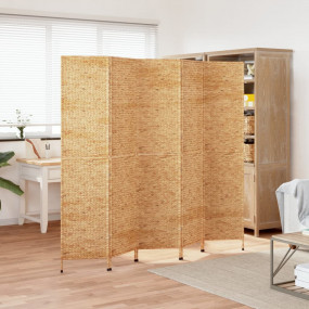 Room Divider 5-Panel 80.7x70.9" Water Hyacinth