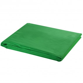 Backdrop Cotton without Stand Green 10 x 10 feet Chroma...