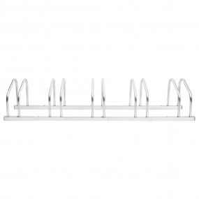 Bike Rack for 5 Bikes Galvanized Steel