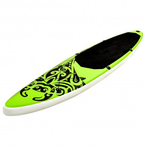 Inflatable Stand Up Paddleboard Set 120.1"x29.9"x5.9" G...