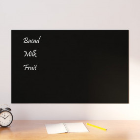 Wall-mounted Magnetic Board Black 31.5"x19.7" Tempered ...