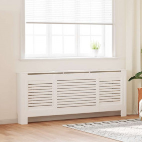 MDF Radiator Cover White 80.7"