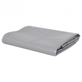 Tarpaulin 2.1 oz/ft 9.8'x13.1' Gray