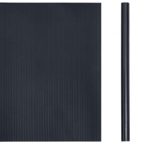 Garden Privacy Screens 4 pcs PVC 114.8'x0.6' Matte Dark...