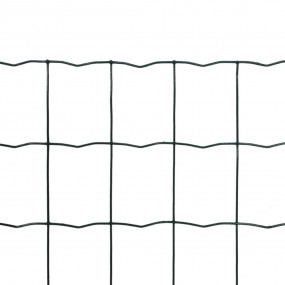 Euro Fence Steel 32.8ft x 3.9ft Green