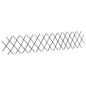 Willow Trellis Fences 5 pcs 70.9"x11.8"