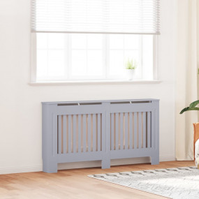Radiator Cover Anthracite 59.8"x7.5"x32.1" MDF