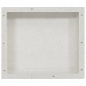 Shower Niche Matt White 16.1"x14.2"x3.9"