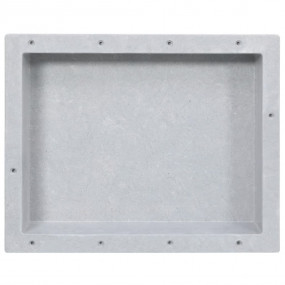 Shower Niche Matt Gray 16.1"x20.1"x3.9"