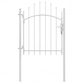 Garden Gate Steel 39.4"x68.9" White