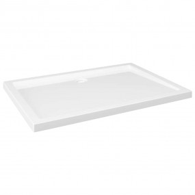 Rectangular ABS Shower Base Tray White 27.6"x39.4"