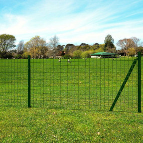 Euro Fence Steel 82'x2.6' Green