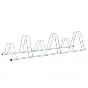 Bicycle Stand for 6 Bikes Floor Freestanding Galvanized...