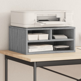 Printer Stand Gray Sonoma 19.3"x15.7"x8.9" Engineered W...
