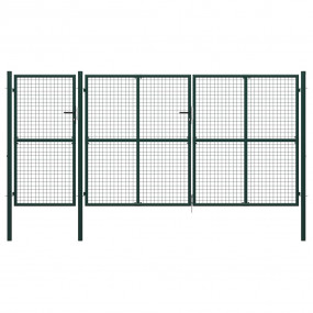Garden Gate Steel 157.5"x59.1" Green