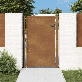 Garden Gate 41.3"x49.2" Corten Steel