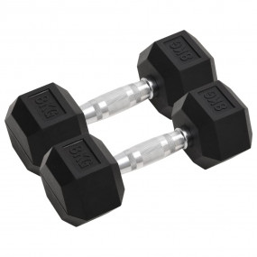 Dumbbells 2 pcs 35.3 lb Cast Iron