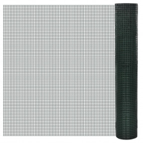 Chicken Wire Fence Galvanized with PVC Coating 32.8'x3....