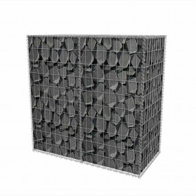 Gabion Basket Galvanized Steel 39.4"x19.7"x39.4"