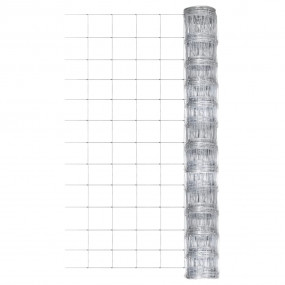 Patio Fence Galvanized Steel 164.0x4.1' Silver
