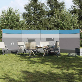 Camping Windbreak Blue 200.8x60.2" Waterproof