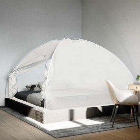 Mosquito Net Mongolia with Doors 220 Mesh White 78.7x78...