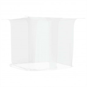 Hanging Mosquito Net 156 Mesh White 86.6x70.9x70.9"